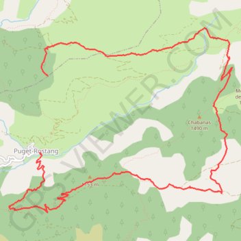 Itinéraire Col de Maïrola, distance, dénivelé, altitude, carte, profil, trace GPS