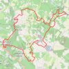 Itinéraire Boucle VTT depuis Saint-Sulpice-de-Cognac, distance, dénivelé, altitude, carte, profil, trace GPS