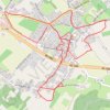 Itinéraire SRAV Charnècles, distance, dénivelé, altitude, carte, profil, trace GPS