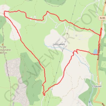 Itinéraire De Bayard à Gleize Petit Circuit, distance, dénivelé, altitude, carte, profil, trace GPS