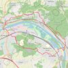 Itinéraire De Vernouillet à Évecquemont, distance, dénivelé, altitude, carte, profil, trace GPS