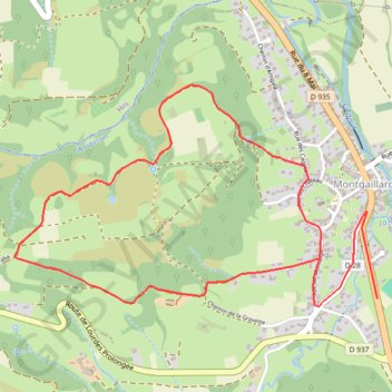 Itinéraire Haute Bigorre - Les Puyolles, distance, dénivelé, altitude, carte, profil, trace GPS