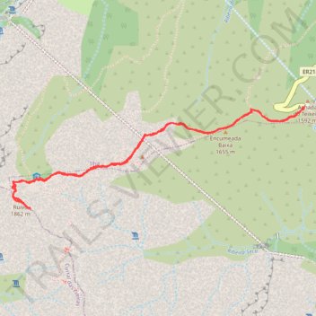 Itinéraire PR 1.2 - Vereda do Pico Ruivo, distance, dénivelé, altitude, carte, profil, trace GPS