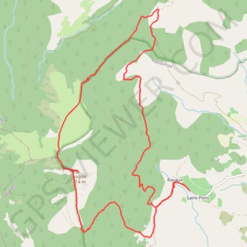 Itinéraire Rémuzat le Cougoir, distance, dénivelé, altitude, carte, profil, trace GPS