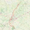 Itinéraire Gourgé - Chizé, distance, dénivelé, altitude, carte, profil, trace GPS