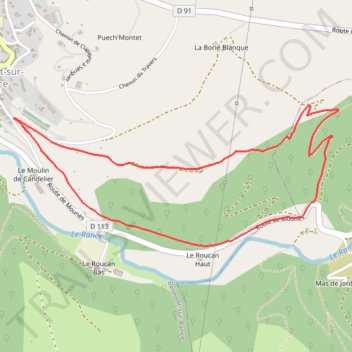 Itinéraire [Itinéraire] La Voie Romaine, distance, dénivelé, altitude, carte, profil, trace GPS
