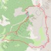 Itinéraire Tête de l'Aupet, Rougnou, Nid et Baronne en Boucle depuis Tréminis (Devoluy), distance, dénivelé, altitude, carte, profil, trace GPS