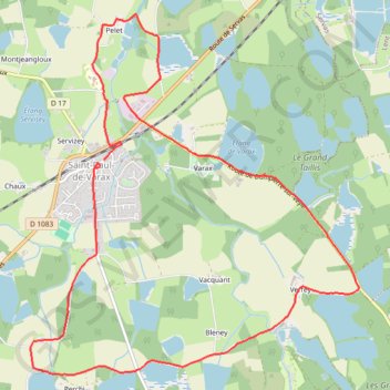 Itinéraire Circuit Louis Jourdan, distance, dénivelé, altitude, carte, profil, trace GPS