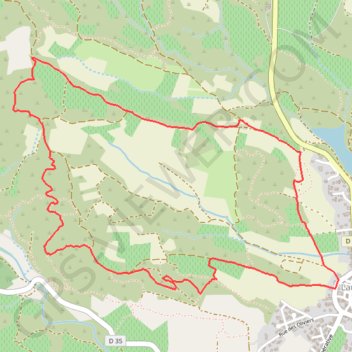 Itinéraire Laure Minervois, distance, dénivelé, altitude, carte, profil, trace GPS