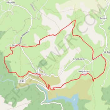 Itinéraire Le site d'Alleuze-en-Auvergne, distance, dénivelé, altitude, carte, profil, trace GPS