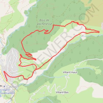 Itinéraire Le Brec, distance, dénivelé, altitude, carte, profil, trace GPS