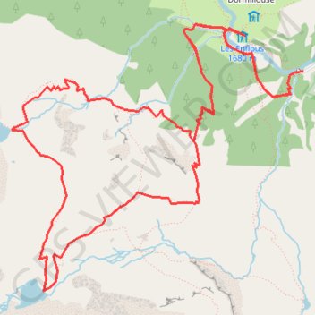 Itinéraire Lacs de Palluel et Faravel (Écrins), distance, dénivelé, altitude, carte, profil, trace GPS