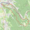 Itinéraire Saint Denis en Bugey Bettant Dorvan, distance, dénivelé, altitude, carte, profil, trace GPS