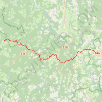 Itinéraire 19/06/2023 Etape-07, distance, dénivelé, altitude, carte, profil, trace GPS
