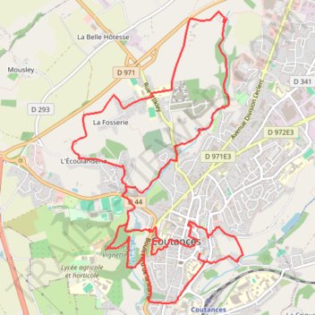 Itinéraire parcours-trail, distance, dénivelé, altitude, carte, profil, trace GPS