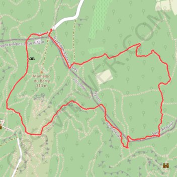 Itinéraire 2022-04-09 13:31, distance, dénivelé, altitude, carte, profil, trace GPS