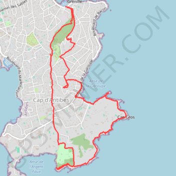 Itinéraire 2024-01-21 13:23:04, distance, dénivelé, altitude, carte, profil, trace GPS