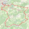 Itinéraire Besançon - Epeugney - Ornans - Naisey, distance, dénivelé, altitude, carte, profil, trace GPS