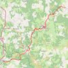 Itinéraire La Roche - Aumont-Aubrac, distance, dénivelé, altitude, carte, profil, trace GPS