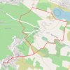 Itinéraire Roullens le Grèbe avec le Lac de Taure, distance, dénivelé, altitude, carte, profil, trace GPS