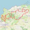 Itinéraire VTT 35km, distance, dénivelé, altitude, carte, profil, trace GPS