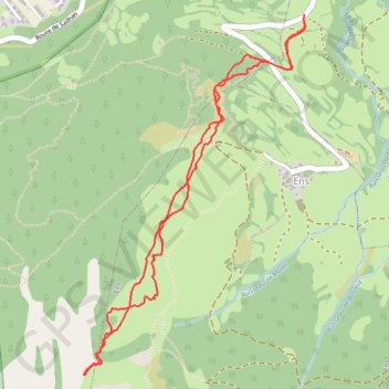 Itinéraire Crête de Coudères, distance, dénivelé, altitude, carte, profil, trace GPS