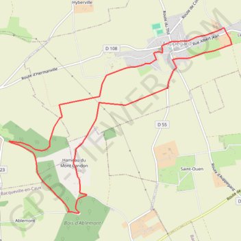 Itinéraire La Pougaraise, distance, dénivelé, altitude, carte, profil, trace GPS