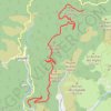 Itinéraire Descente en VTT depuis Mézilhac, distance, dénivelé, altitude, carte, profil, trace GPS