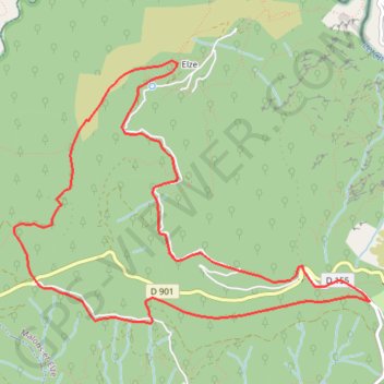 Itinéraire Mas de l'Ayre, distance, dénivelé, altitude, carte, profil, trace GPS