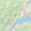 Itinéraire Jura Franco-Suisse (Track), distance, dénivelé, altitude, carte, profil, trace GPS