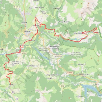 Itinéraire Etape 5 Trièves 2025-20505732, distance, dénivelé, altitude, carte, profil, trace GPS