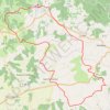 Itinéraire De Sauzet à Saint-Pantaléon, distance, dénivelé, altitude, carte, profil, trace GPS