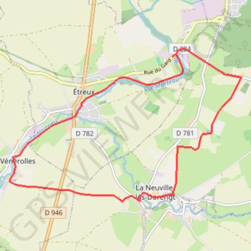 Itinéraire Le Canal, distance, dénivelé, altitude, carte, profil, trace GPS