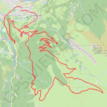 Itinéraire granges d'Abié, distance, dénivelé, altitude, carte, profil, trace GPS