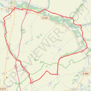 Itinéraire De l'Aube à la Barbuise, distance, dénivelé, altitude, carte, profil, trace GPS