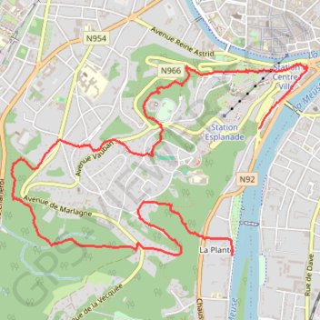 Itinéraire Petit trail cita, distance, dénivelé, altitude, carte, profil, trace GPS