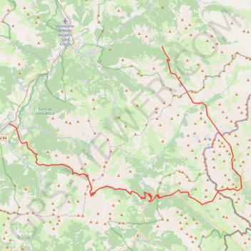 Itinéraire Ceillac Embrun, distance, dénivelé, altitude, carte, profil, trace GPS