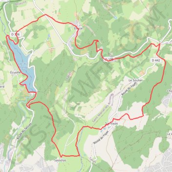 Itinéraire Du Col du Fayet au lac du Ternay, distance, dénivelé, altitude, carte, profil, trace GPS