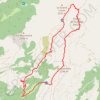 Itinéraire TerreauxQuermozDzonfié, distance, dénivelé, altitude, carte, profil, trace GPS