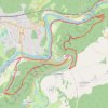 Itinéraire Points de vue sur Baume-les-Dames avec deux magnifiques belvédères, distance, dénivelé, altitude, carte, profil, trace GPS