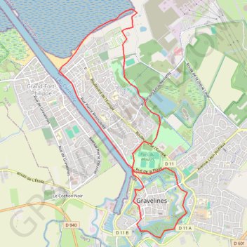 Itinéraire VAUBAN AUX ISLANDAIS, distance, dénivelé, altitude, carte, profil, trace GPS
