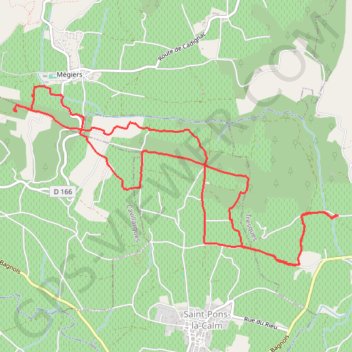 Itinéraire Tresques - Ermitage du Saint-Sépulcre, distance, dénivelé, altitude, carte, profil, trace GPS
