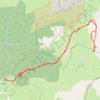 Itinéraire Lac de Charlet (AR) - Saint Honoré 1500 - La Mure (38), distance, dénivelé, altitude, carte, profil, trace GPS