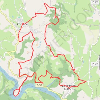 Itinéraire Sur la presqu'île de Mars et le plus grand méandre de la Loire - Cordelle, distance, dénivelé, altitude, carte, profil, trace GPS