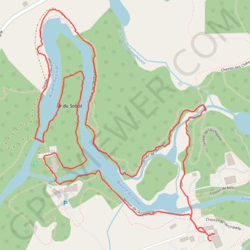 Itinéraire Sentier de l’Archipel, distance, dénivelé, altitude, carte, profil, trace GPS