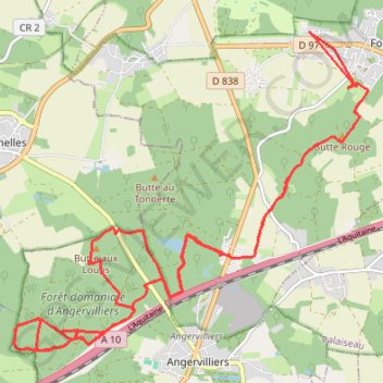 Itinéraire 10-Jan-2021-1731, distance, dénivelé, altitude, carte, profil, trace GPS