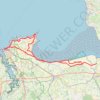 Itinéraire 1 - Parcours 100K, distance, dénivelé, altitude, carte, profil, trace GPS