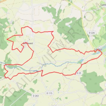 Itinéraire VTT 22kM, distance, dénivelé, altitude, carte, profil, trace GPS