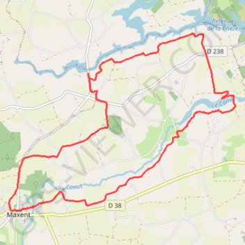Itinéraire Circuit des trois lacs, distance, dénivelé, altitude, carte, profil, trace GPS