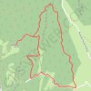 Itinéraire Lambra et la Contamine, distance, dénivelé, altitude, carte, profil, trace GPS